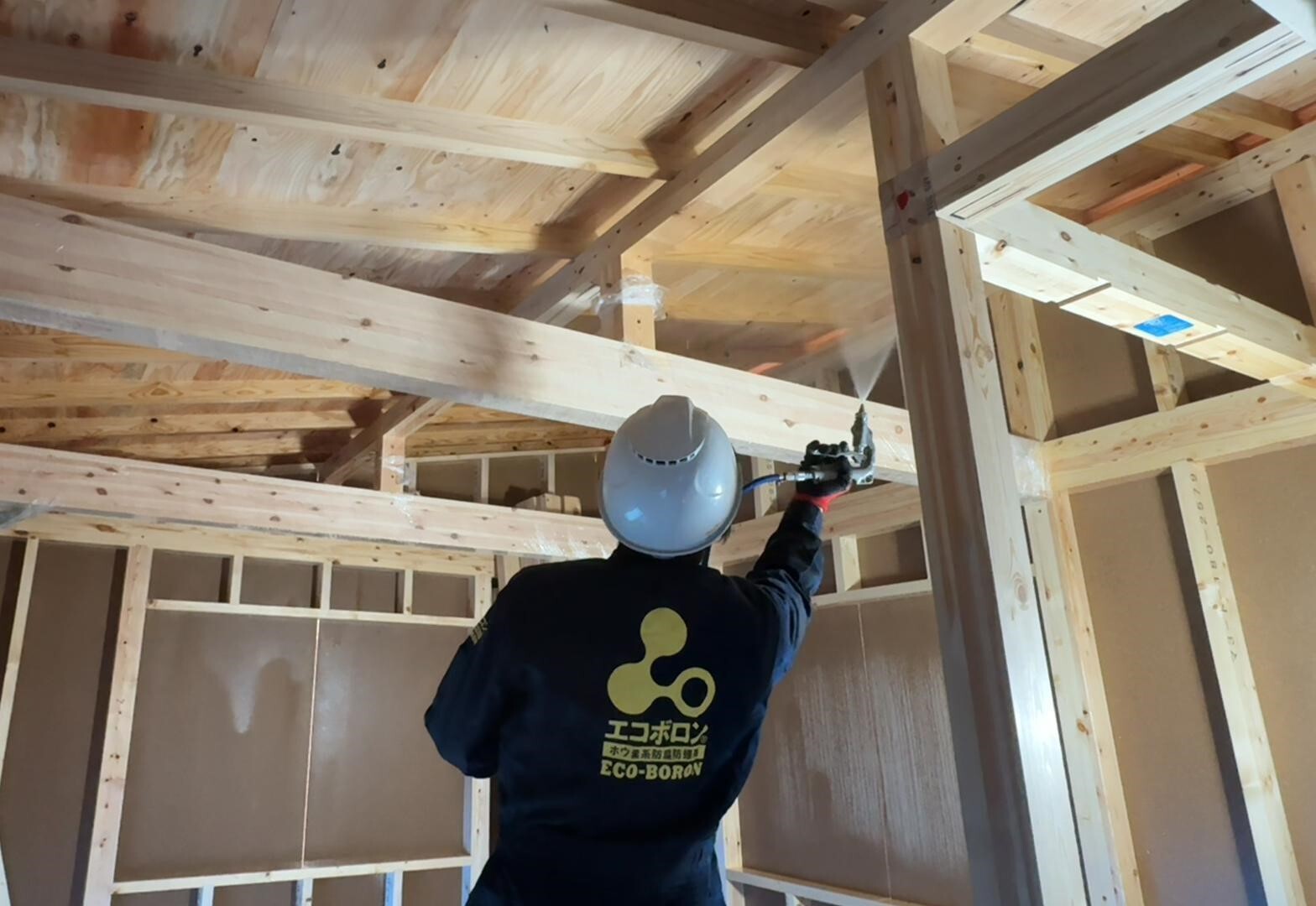 エコボロン施工