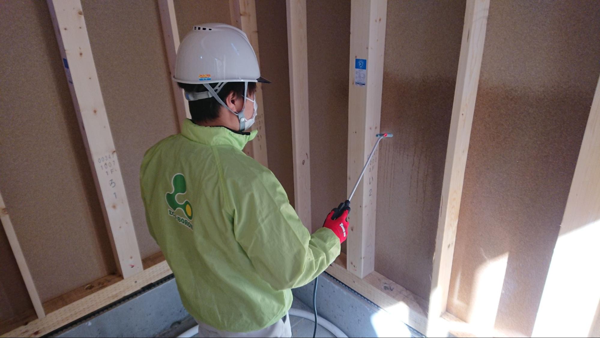 エコボロン施工